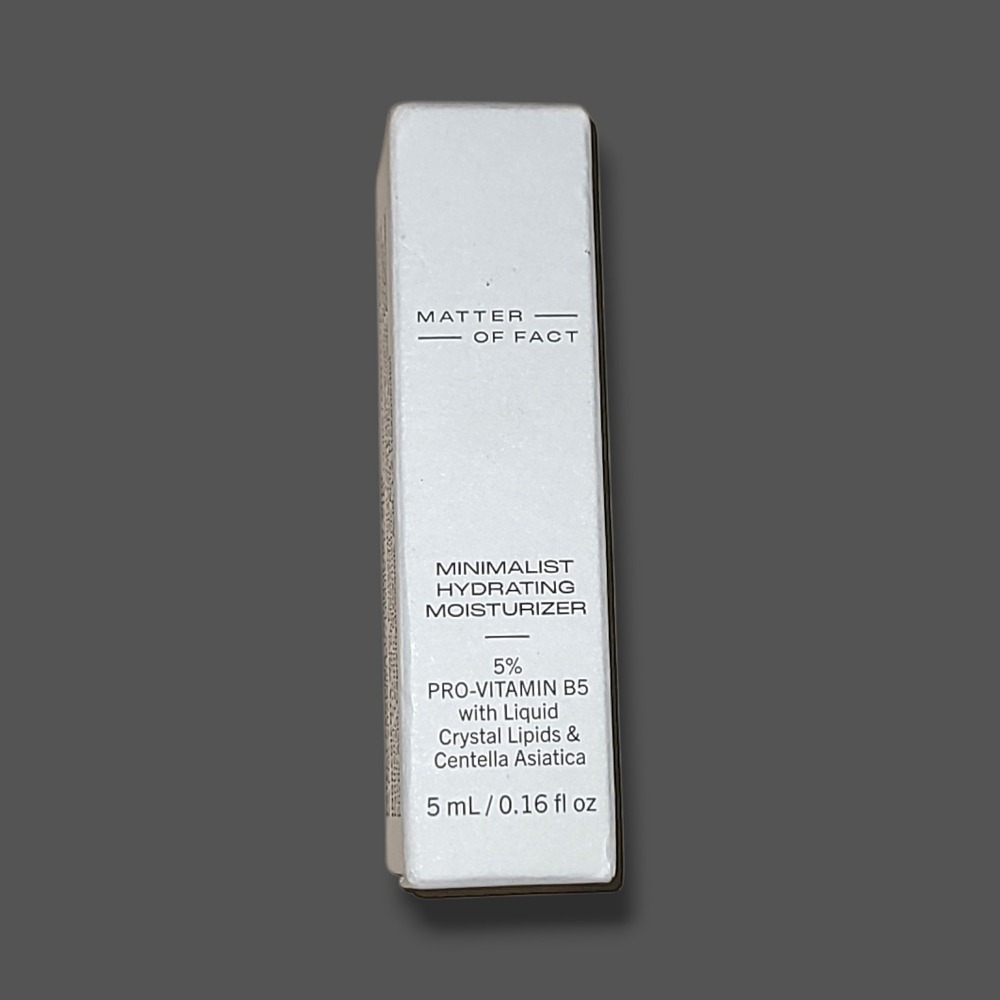 MATTER OF‎ FACT Minimalist Hydrating Moisturizer Trial Size 0.16 oz/5mL NIB